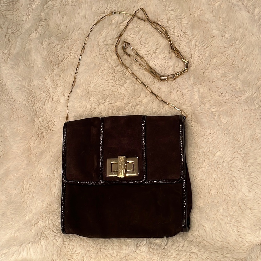 KOOBA brown suede crossbody
